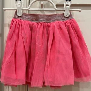 Tucker + Tate Pink Tulle skirt w/ sparkly waistband - Size 3